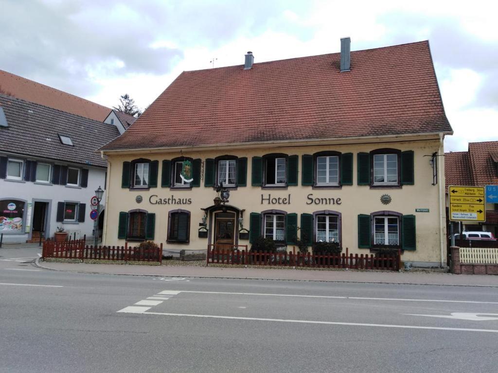 Gasthaus Sonne Schliengen Eksteriør billede