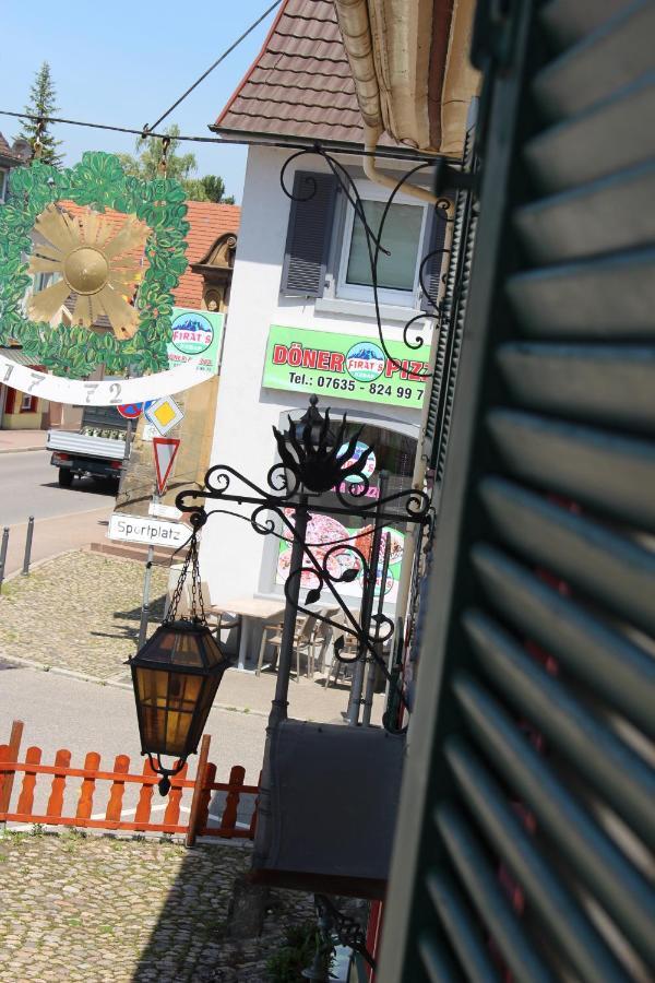 Gasthaus Sonne Schliengen Eksteriør billede