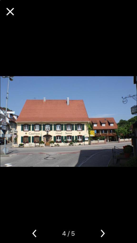 Gasthaus Sonne Schliengen Eksteriør billede